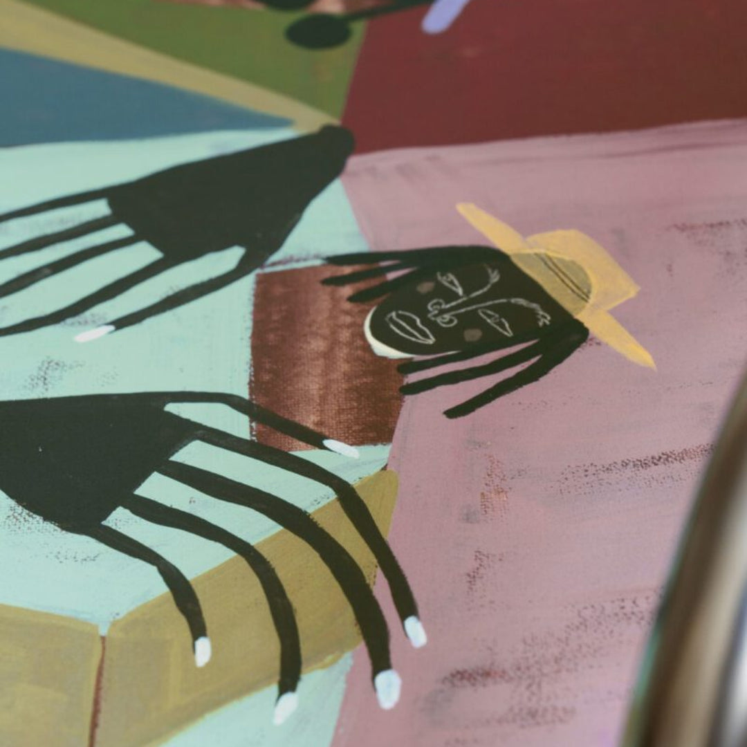 THE POSTER CLUB Together No. 03, Ibi Meier-Oruitemeka, 50x50cm