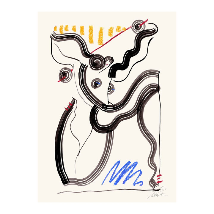 THE POSTER CLUB Weightlifting, Kelly Anna, 50x70cm