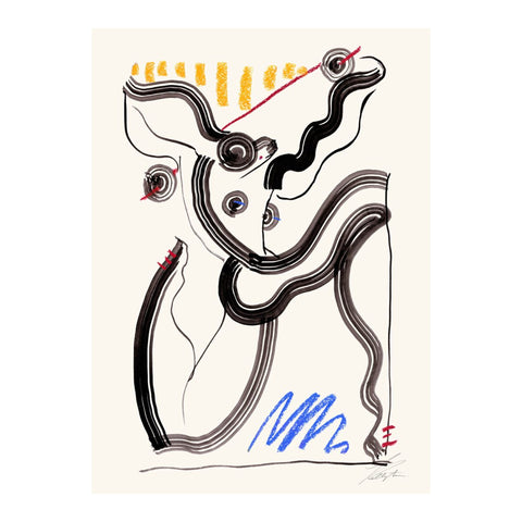 THE POSTER CLUB Weightlifting, Kelly Anna, 50x70cm