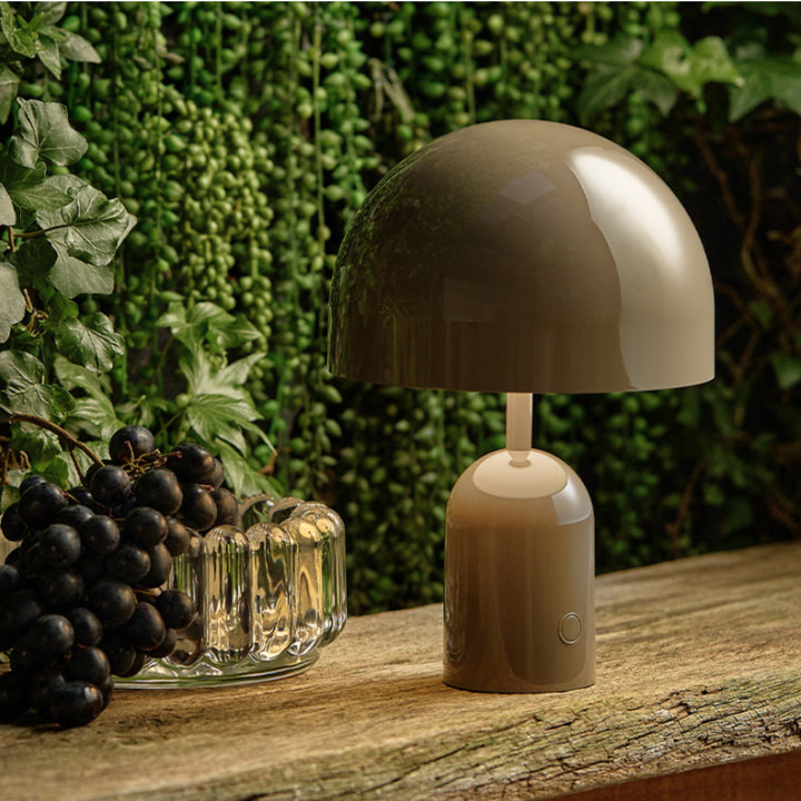 TOM DIXON Bell Portable Lamp, Taupe