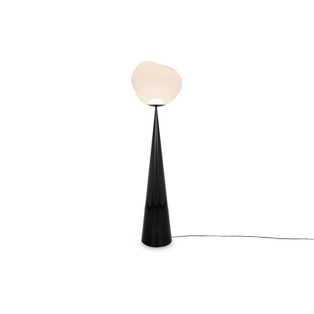 PRE-ORDER │ TOM DIXON Melt Cone Fat Floor Lamp LED, Opal/Black
