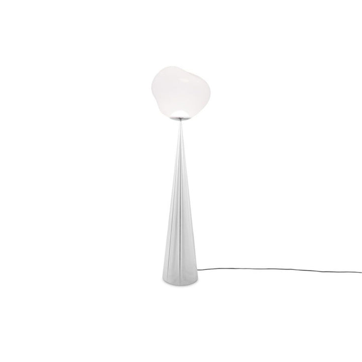 PRE-ORDER | TOM DIXON Melt Cone Fat Floor Lamp LED, Opal/Chrome