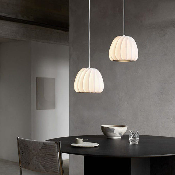 PRE-ORDER | TOM ROSSAU TR12 Pendant Light, White Coated Paper, 22x19cm