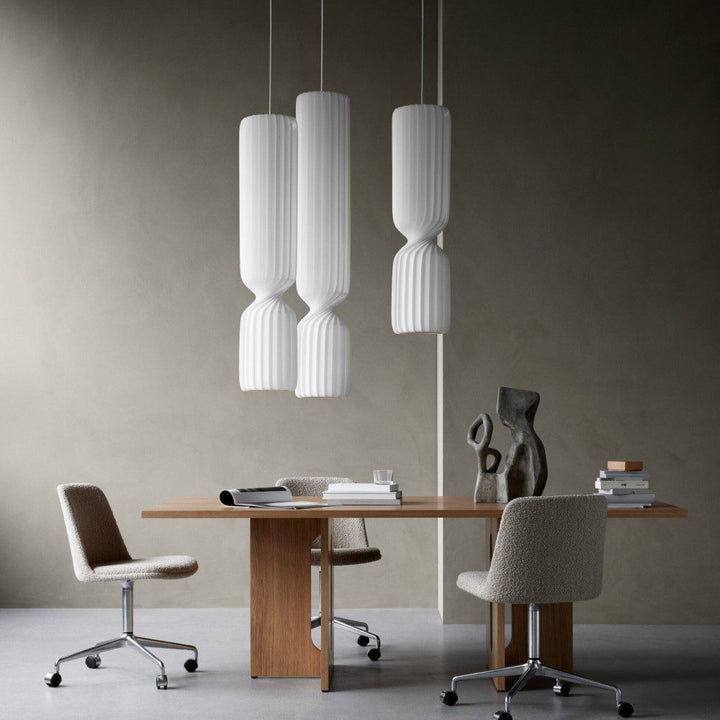 PRE-ORDER | TOM ROSSAU TR41 Pendant Light, White PC/Non-woven – 3 sizes