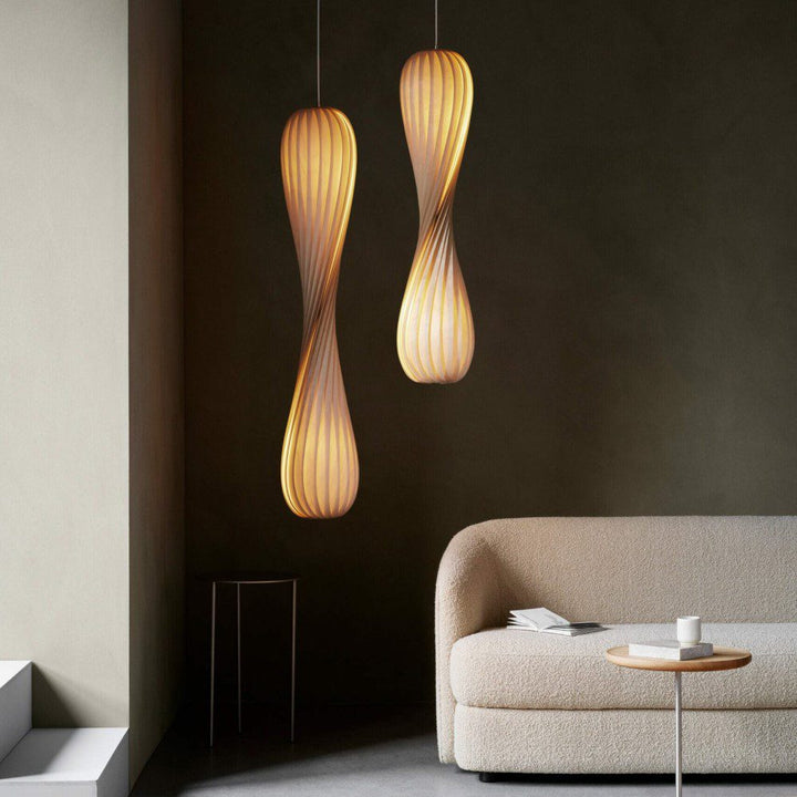 PRE-ORDER | TOM ROSSAU TR7 Pendant Light, Natural Birch - 3 Sizes