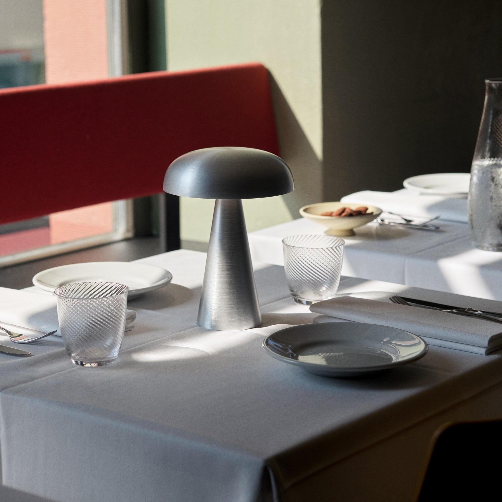 &TRADITION Como Portable Lamp, Aluminium