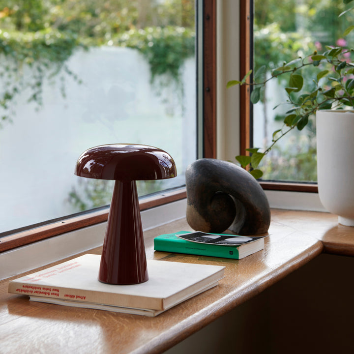 &TRADITION Como Portable Lamp, Red Brown