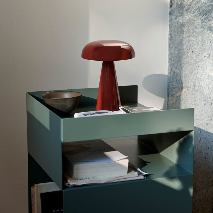 &TRADITION Como Portable Lamp, Red Brown