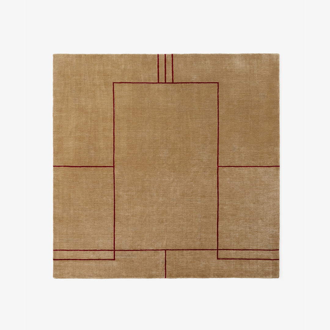 PRE-ORDER │ &TRADITION Cruise Rug, 240x240cm, Bombay Golden Brown