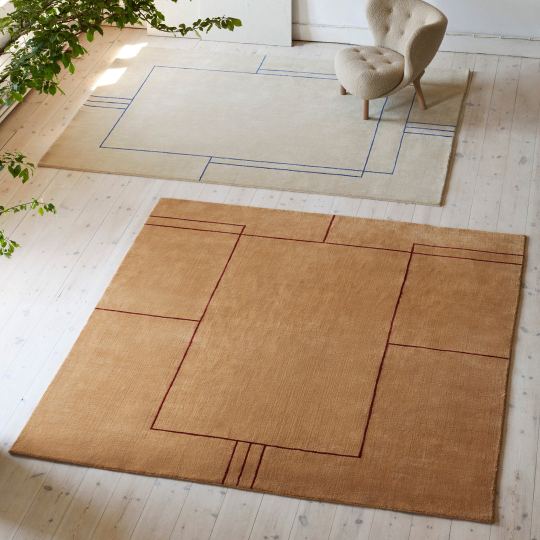 PRE-ORDER │ &TRADITION Cruise Rug, 240x240cm, Bombay Golden Brown