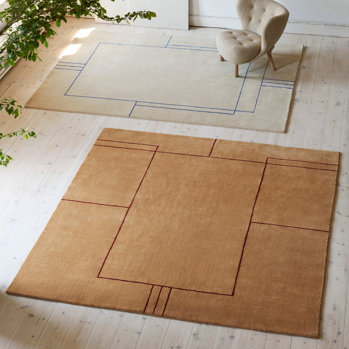 PRE-ORDER │ &TRADITION Cruise Rug, 240x240cm, Bombay Golden Brown