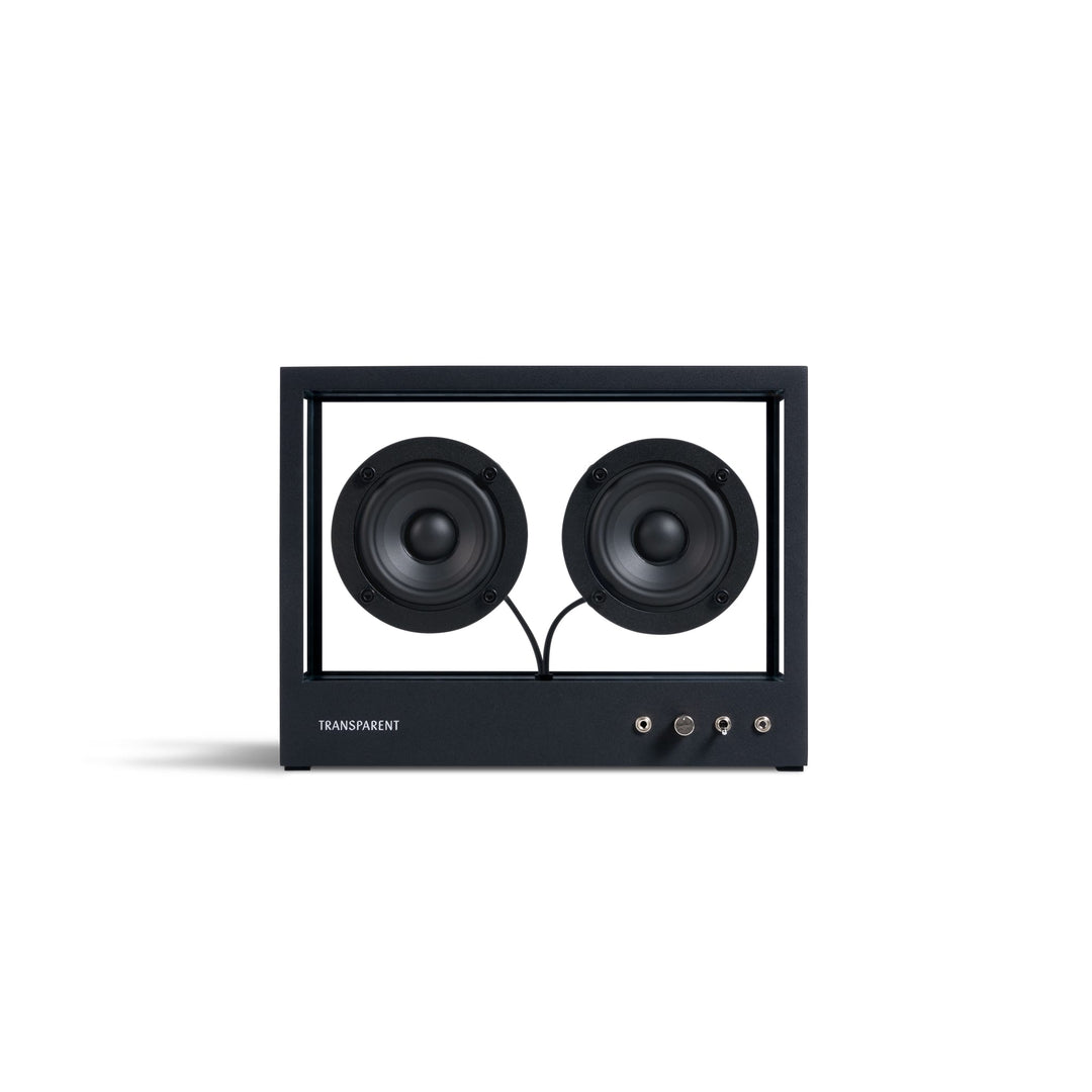 PRE-ORDER │ TRANSPARENT Speaker Small, Black