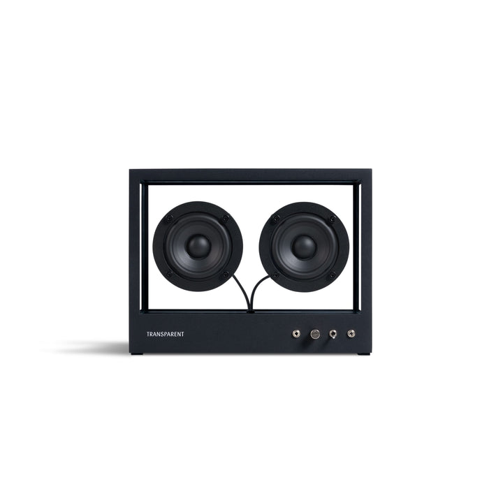 PRE-ORDER │ TRANSPARENT Speaker Small, Black