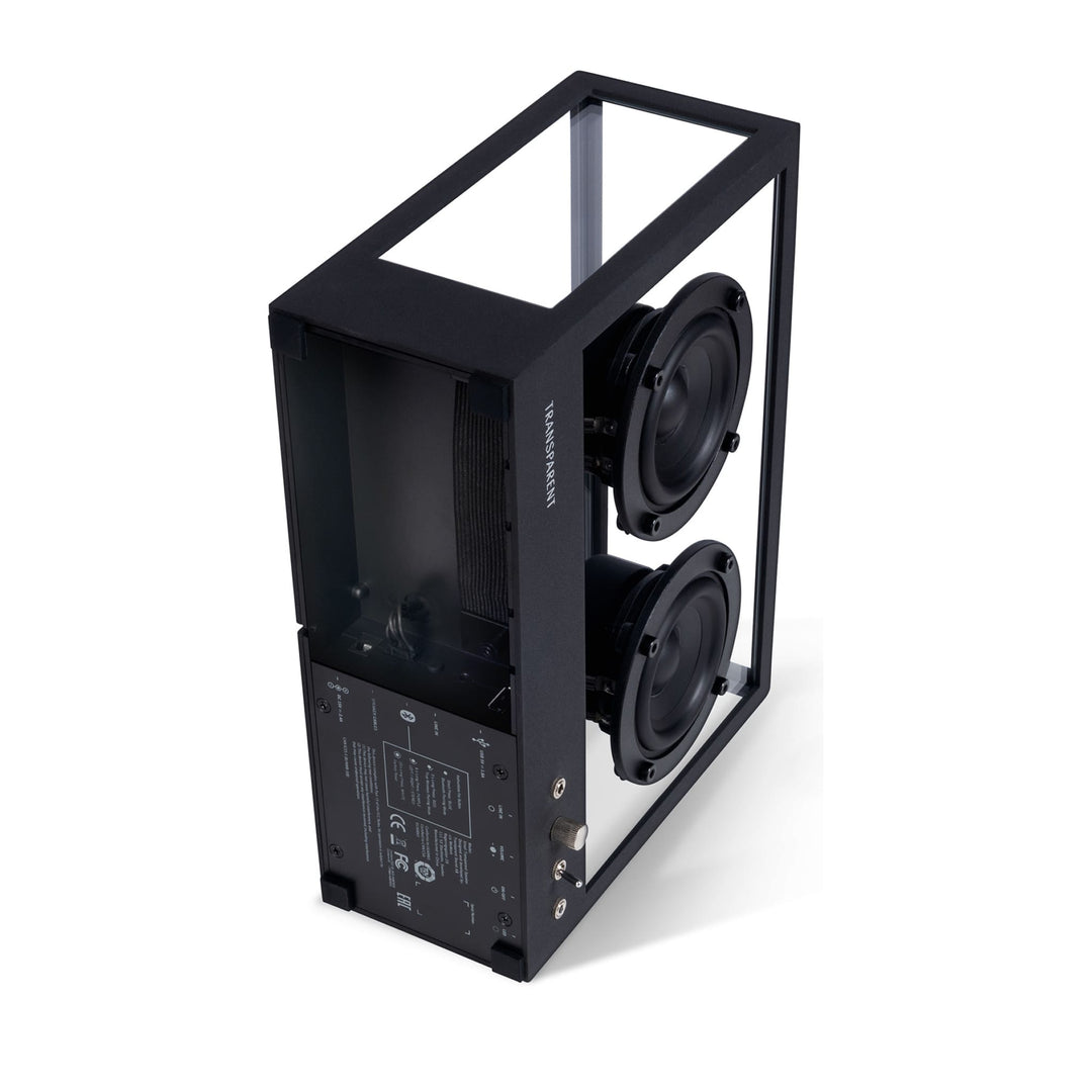 PRE-ORDER │ TRANSPARENT Speaker Small, Black