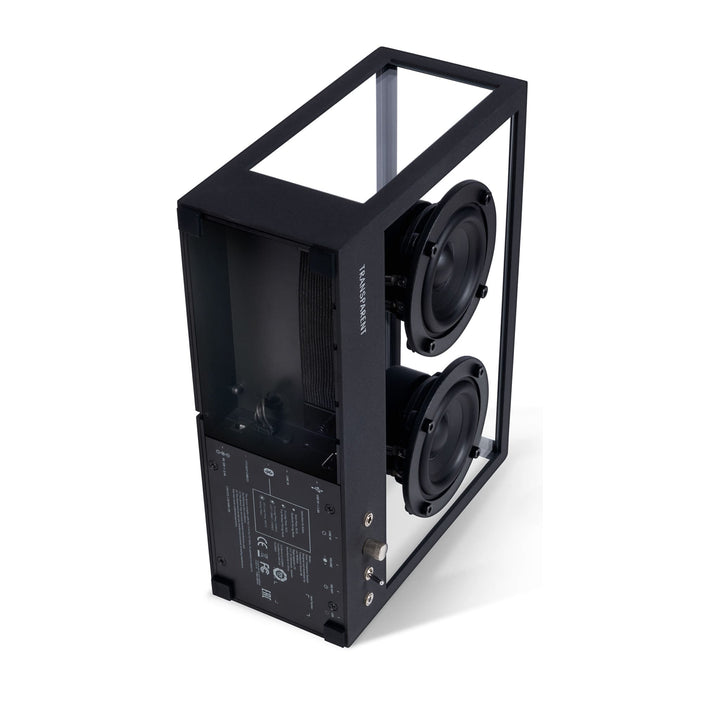 PRE-ORDER │ TRANSPARENT Speaker Small, Black