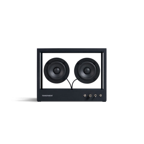 PRE-ORDER │ TRANSPARENT Speaker Small, Black
