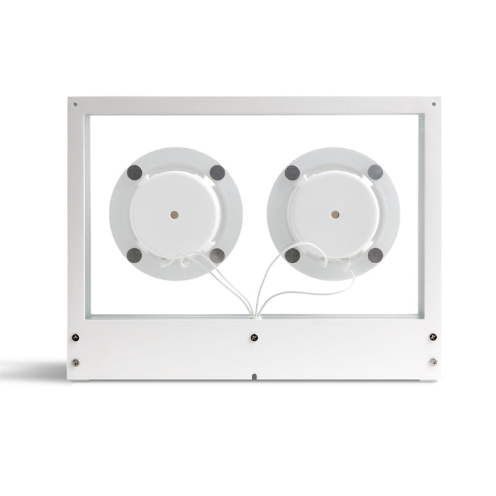 TRANSPARENT Speaker Small, White
