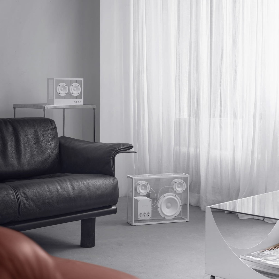 PRE-ORDER │ TRANSPARENT Speaker, White