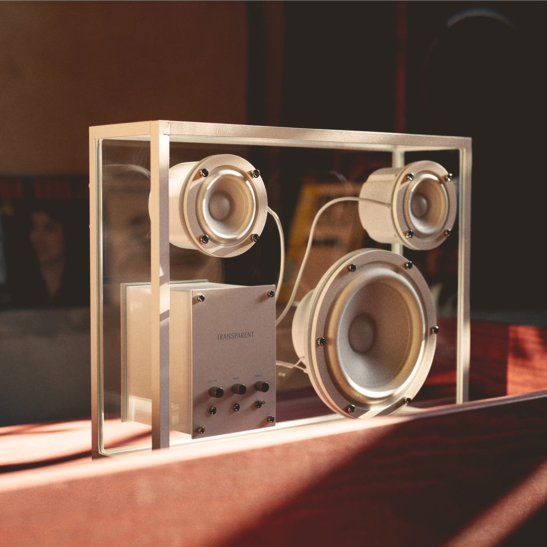 PRE-ORDER │ TRANSPARENT Speaker, White