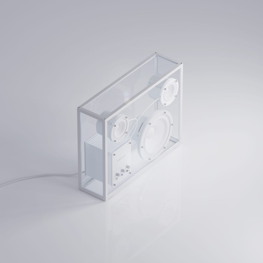PRE-ORDER │ TRANSPARENT Speaker, White
