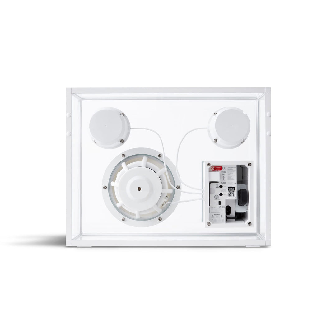 PRE-ORDER │ TRANSPARENT Speaker, White