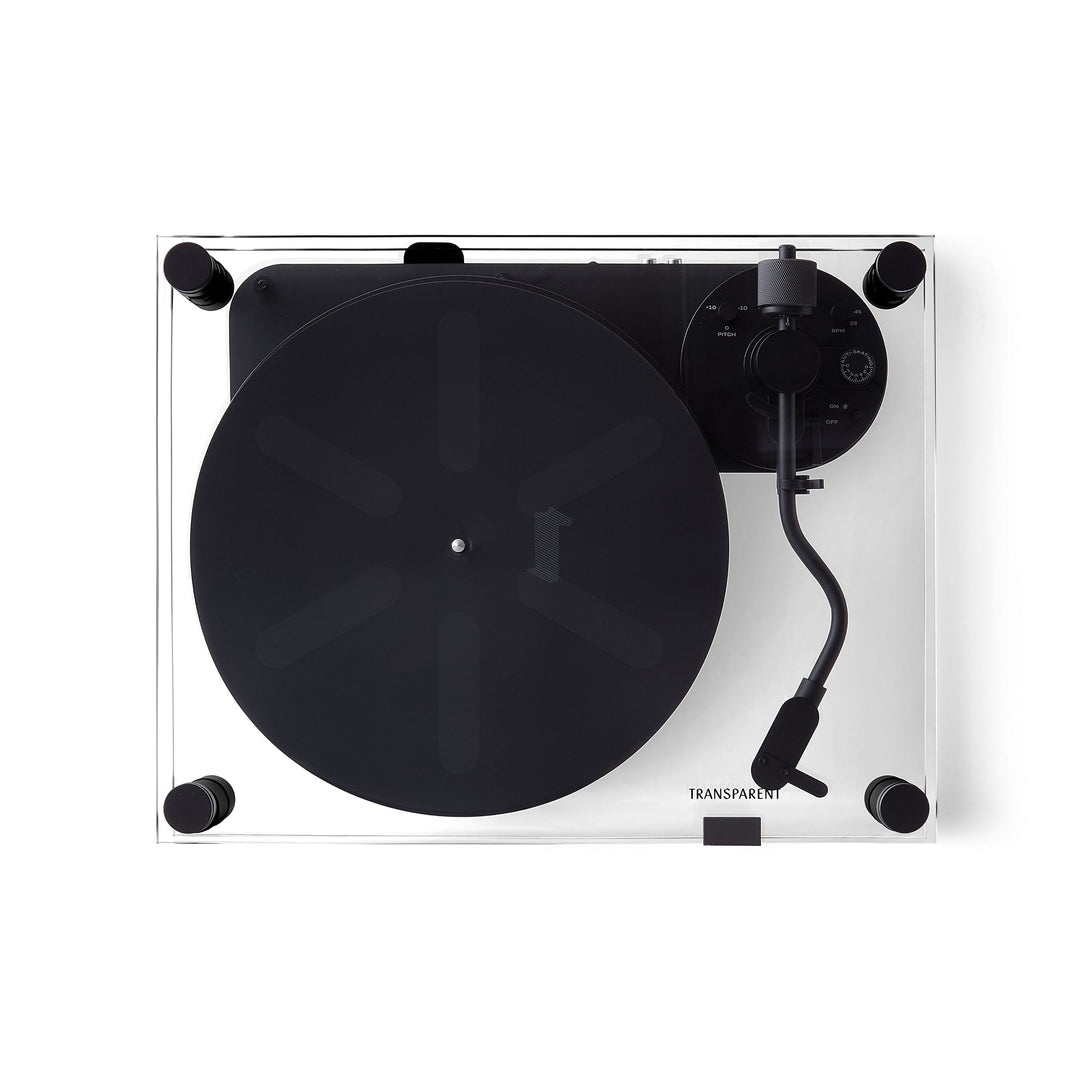 PRE-ORDER │ TRANSPARENT Turntable, Black