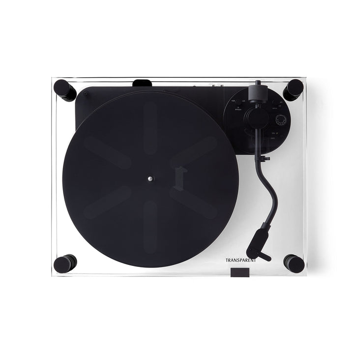 PRE-ORDER │ TRANSPARENT Turntable, Black