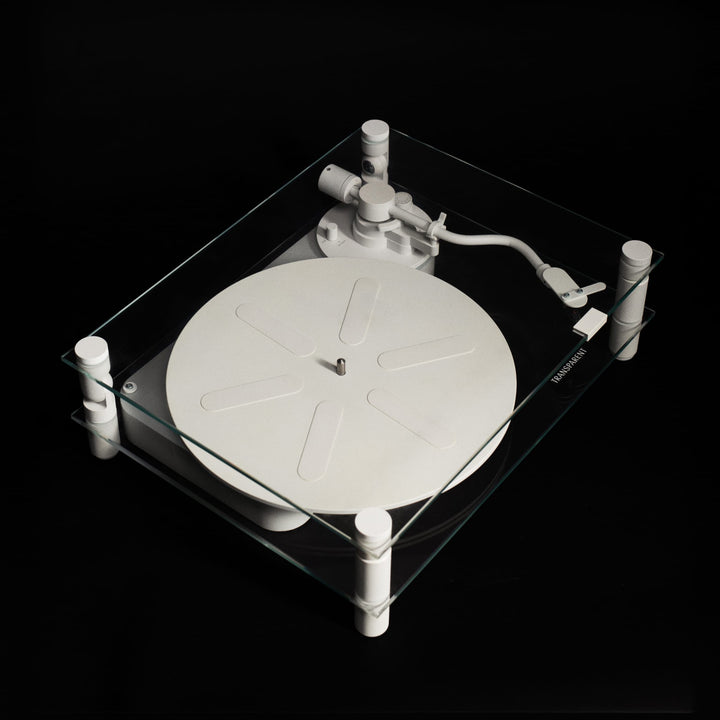 PRE-ORDER │ TRANSPARENT Turntable, White