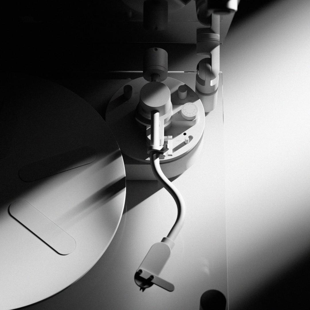 PRE-ORDER │ TRANSPARENT Turntable, White