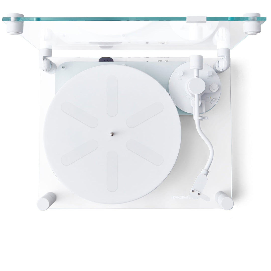 PRE-ORDER │ TRANSPARENT Turntable, White