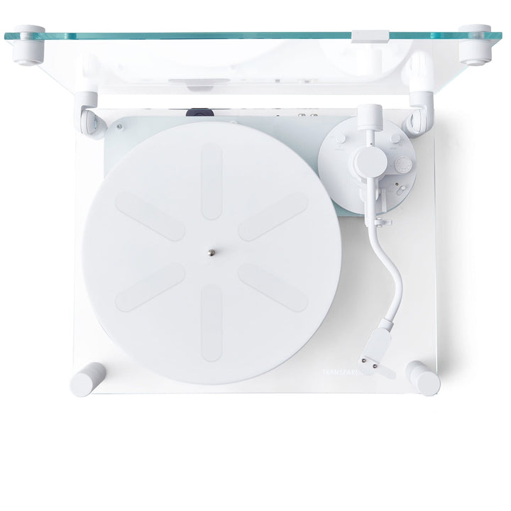 PRE-ORDER │ TRANSPARENT Turntable, White