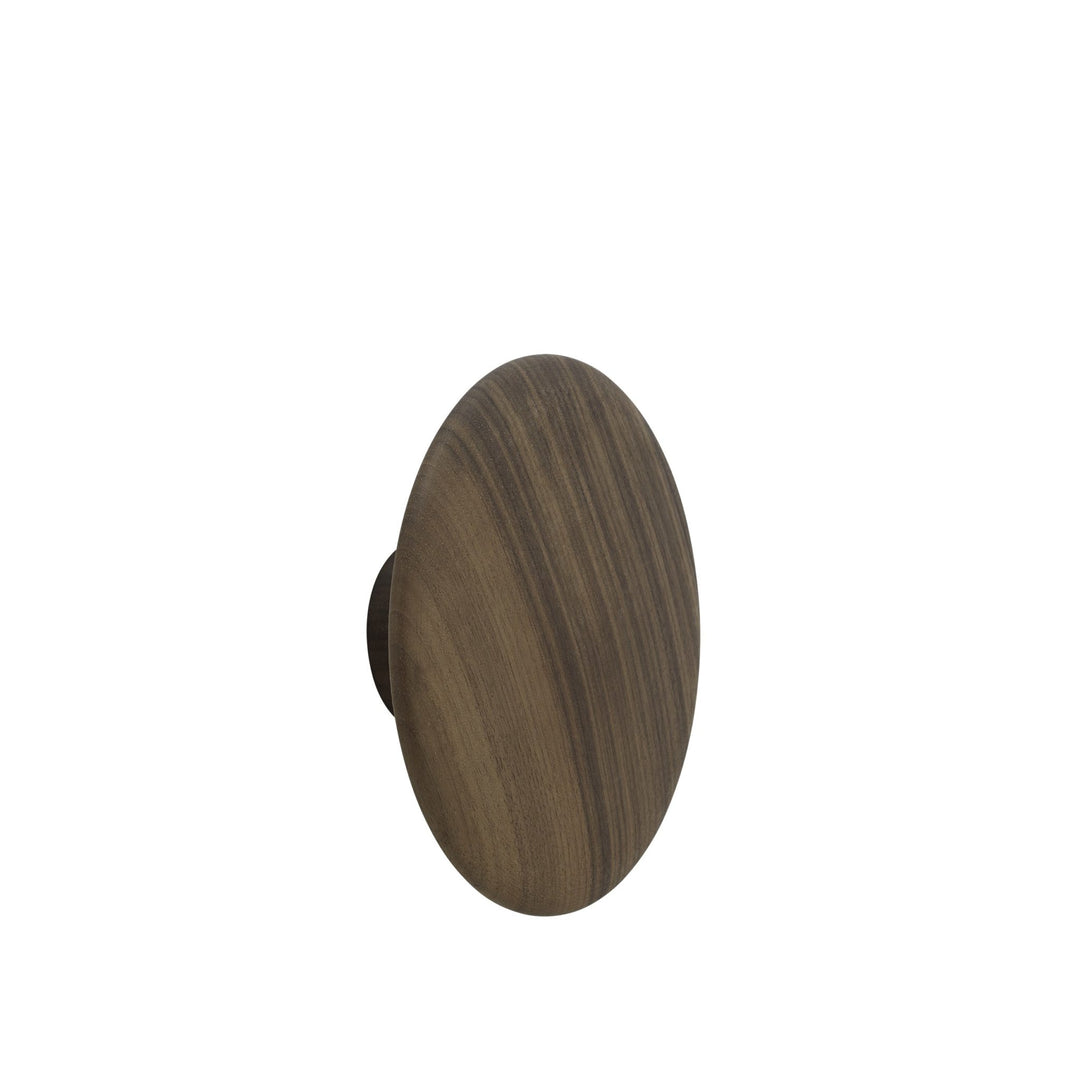 MUUTO The Dots Coat Hook, Walnut – 3 Sizes