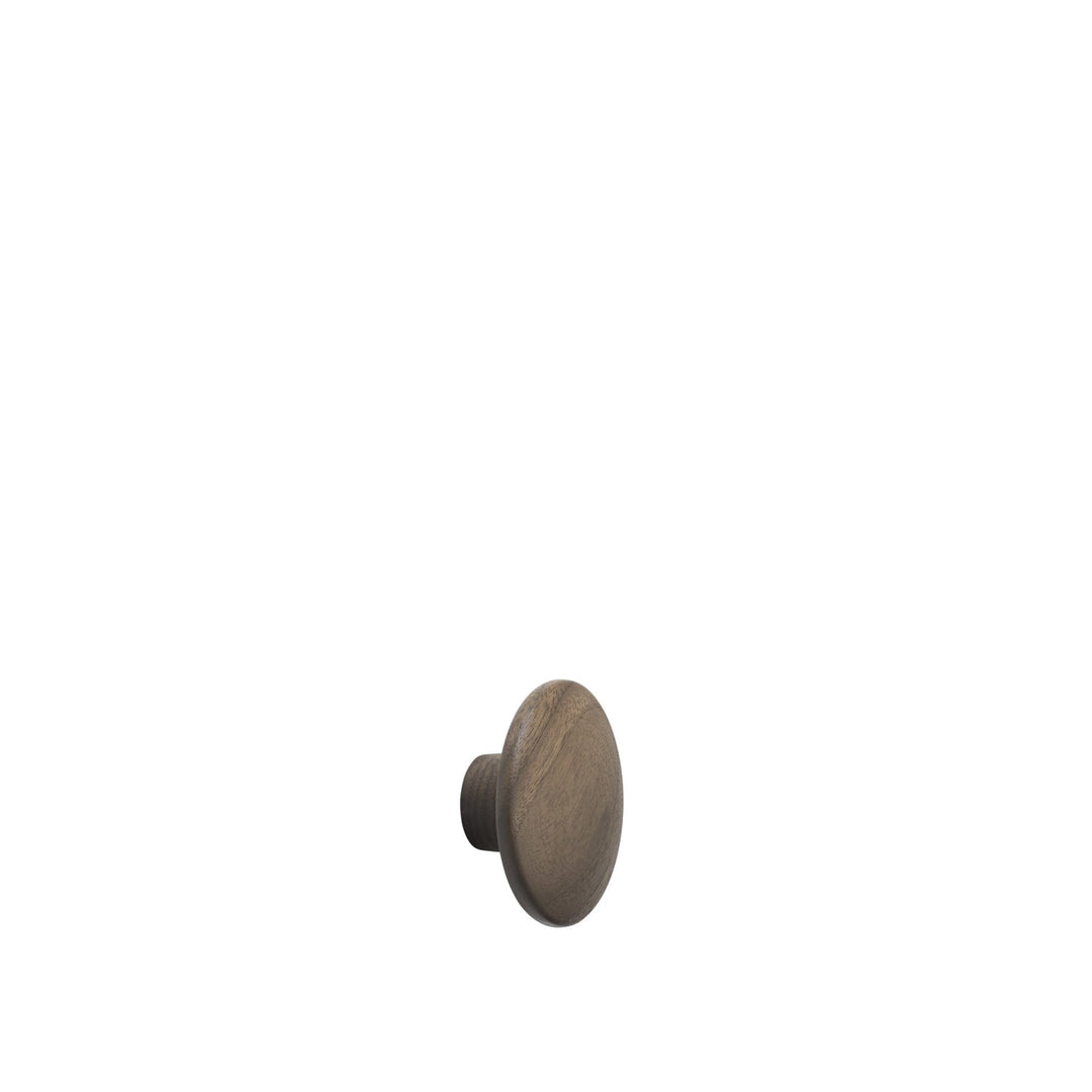 MUUTO The Dots Coat Hook, Walnut – 3 Sizes