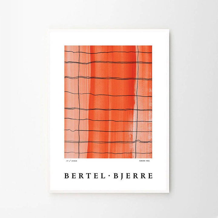 THE POSTER CLUB Bertel Bjerre, Grid 02 Poster Art Print, 50x70cm