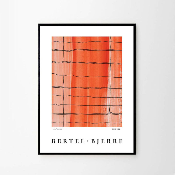 THE POSTER CLUB Bertel Bjerre, Grid 02 Poster Art Print, 50x70cm