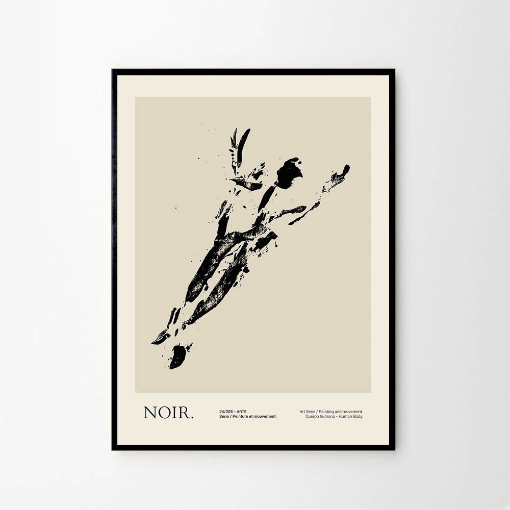 THE POSTER CLUB Lucrecia Rey Caro, Noir Poster Art Print, 50x70cm