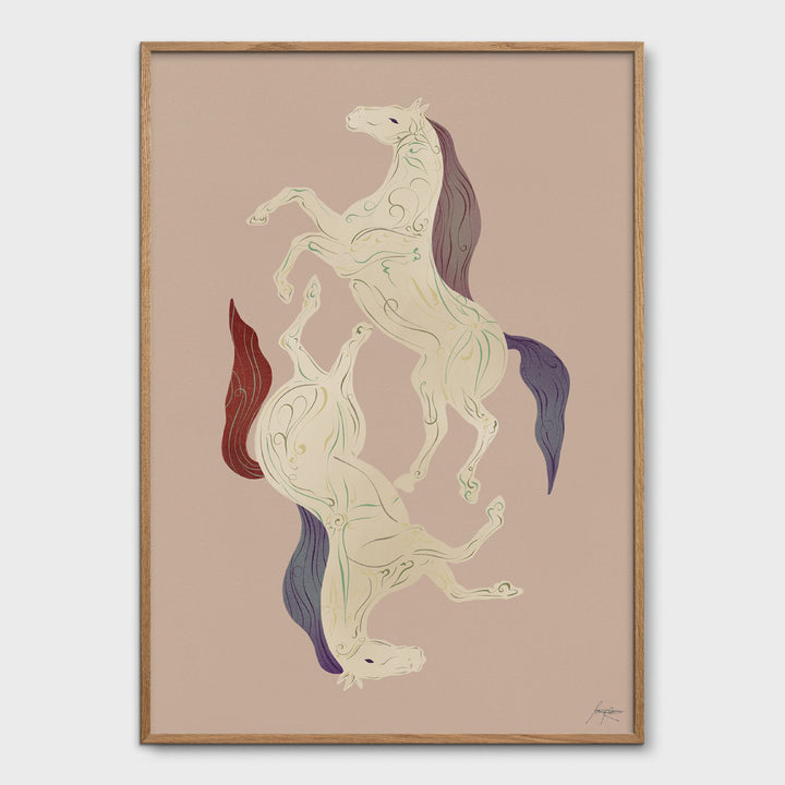 THE POSTER CLUB Lucrecia Rey Caro, Dance of the Soul, Art Poster, 50x70cm