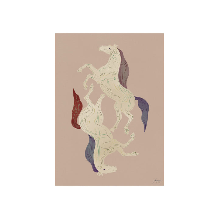 THE POSTER CLUB Lucrecia Rey Caro, Dance of the Soul, Art Poster, 50x70cm