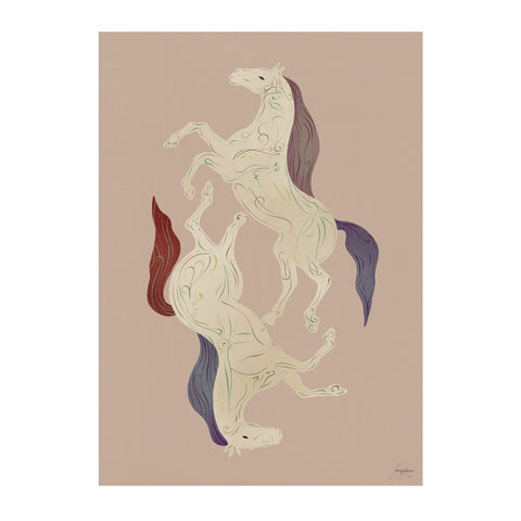 THE POSTER CLUB Lucrecia Rey Caro, Dance of the Soul, Art Poster, 50x70cm