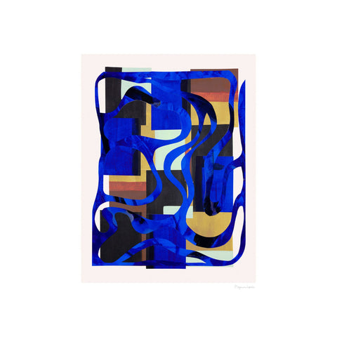 THE POSTER CLUB Berit Mogensen Lopez, Interaction, Art Poster, 30x40cm