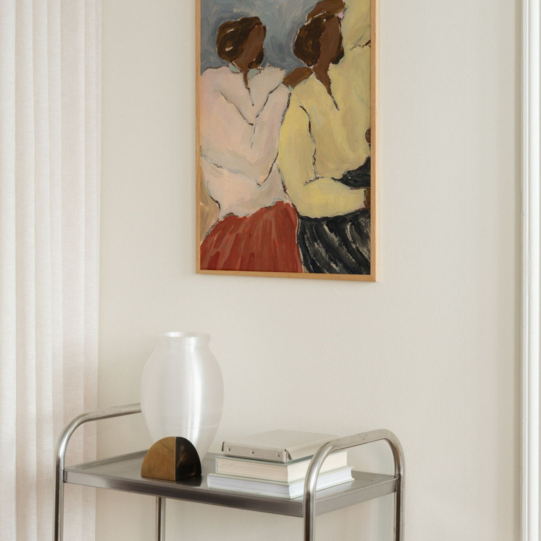 THE POSTER CLUB Sacrée Frangine, Side by Side, Art Poster, 50x70cm