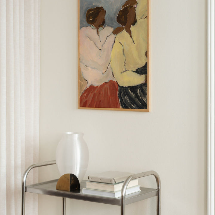 THE POSTER CLUB Sacrée Frangine, Side by Side, Art Poster, 50x70cm