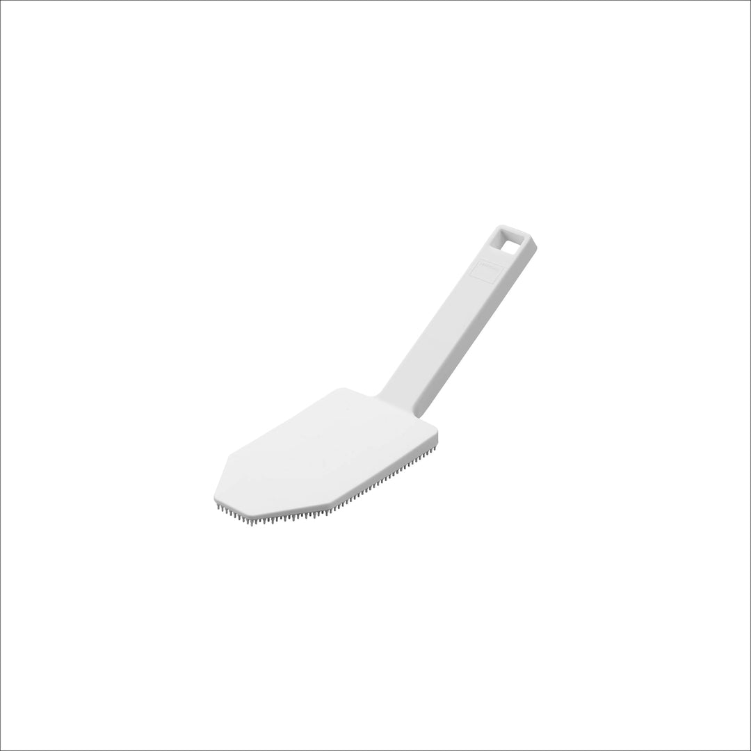 YAMAZAKI Tower Magnetic Silicone Dish Brush, White