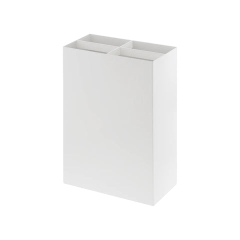 YAMAZAKI Umbrella Stand Wide, White