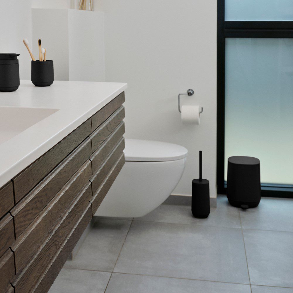nova pedal bin ZONE DENMARK Nova One Pedal Bin Soft Touch, Black