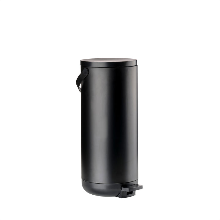 ZONE DENMARK Circular Pedal Bin 35L/H65cm, Black