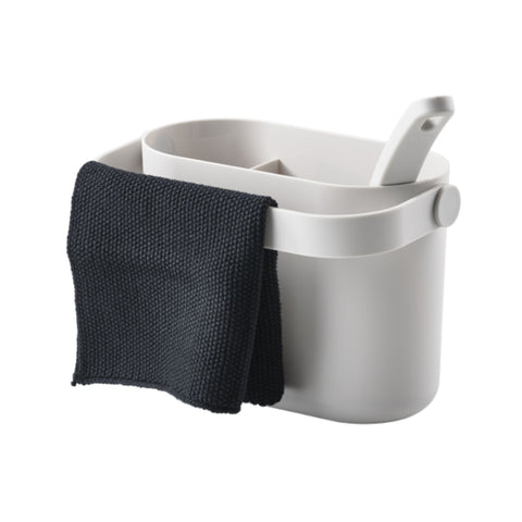 ZONE DENMARK Circular Dishwashing Set, Warm Grey