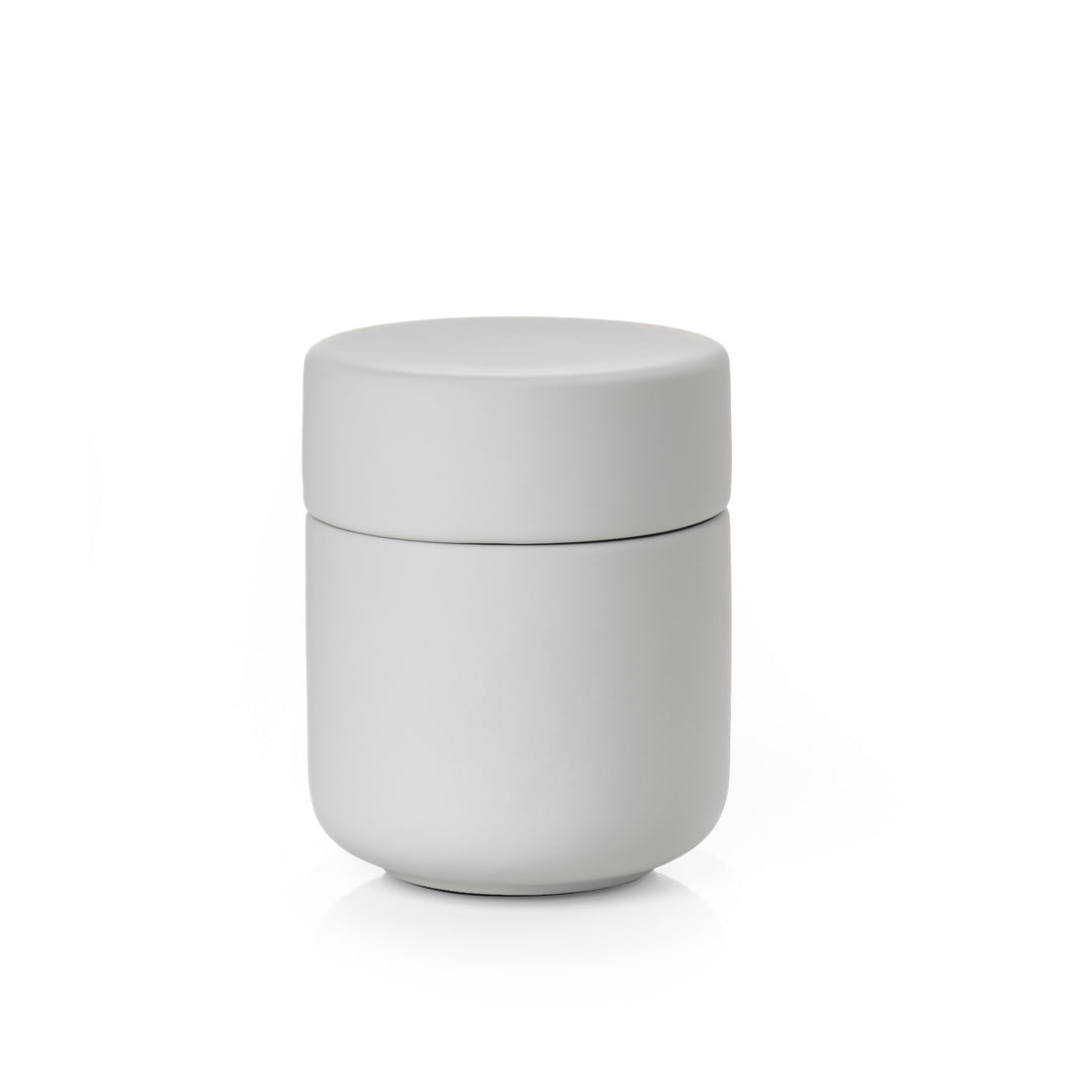 ZONE DENMARK Ume Container/Jar with Lid, H10cm, Soft Grey