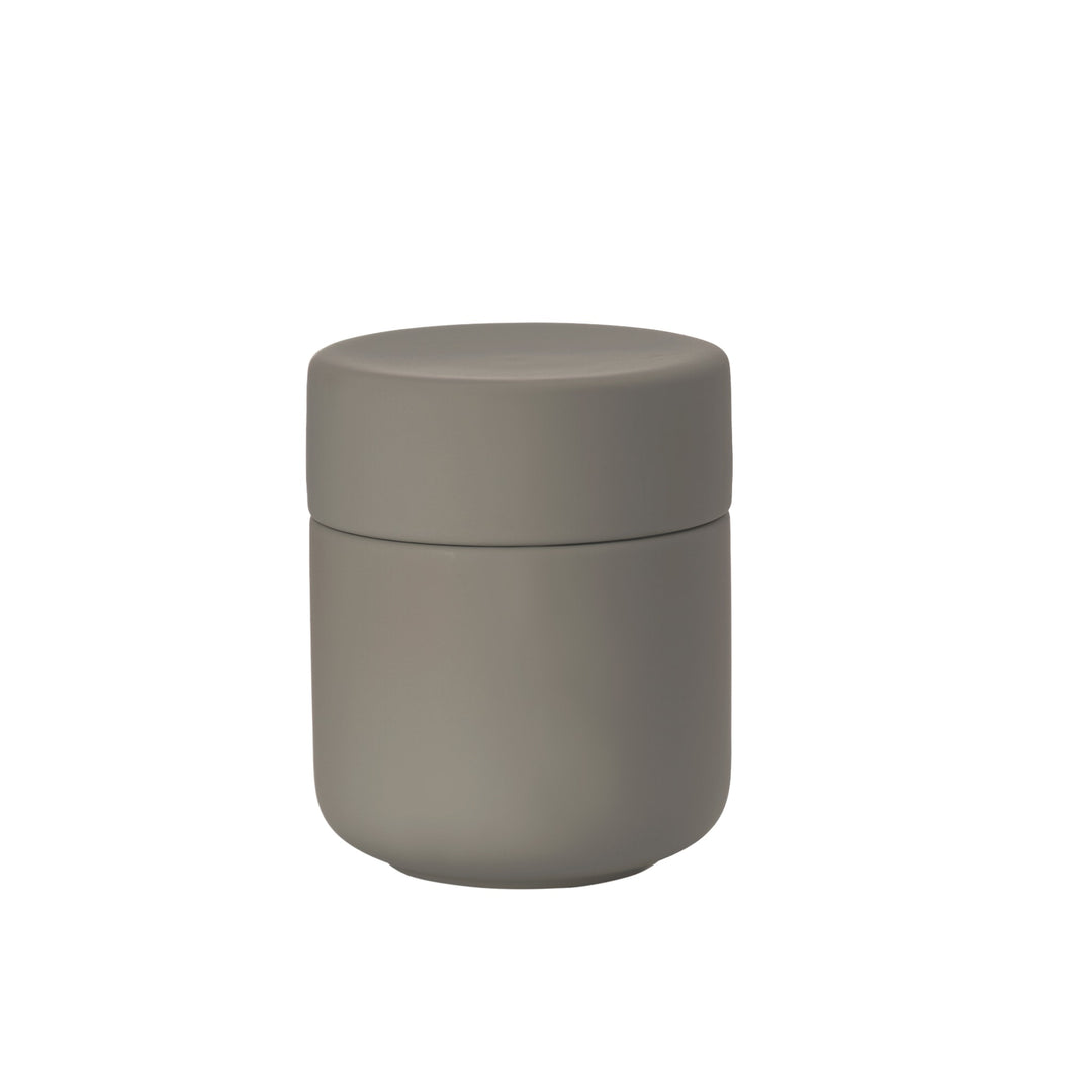 ZONE DENMARK Ume Container/Jar with Lid, H10cm, Taupe