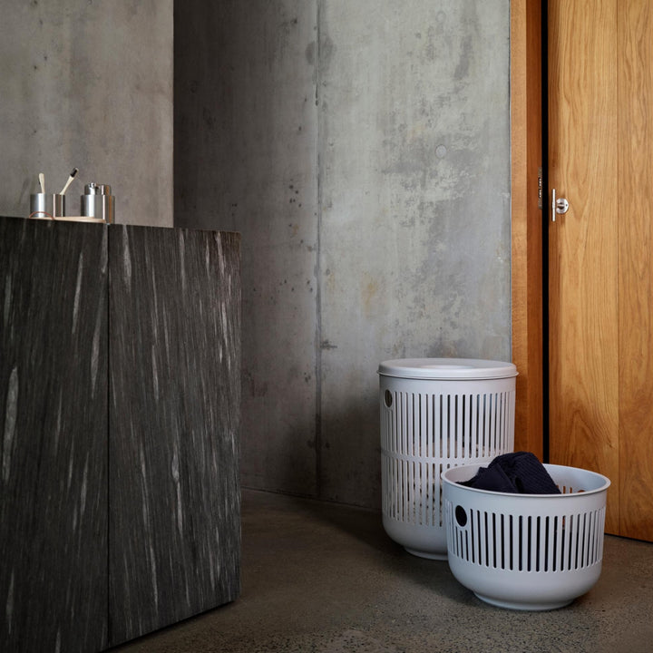 ZONE DENMARK Ume Laundry Basket 30L, Soft Grey